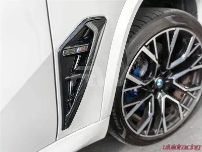 RW Carbon Fiber Side Vent Covers BMW F95 X5M 2020+ - bmwf9509