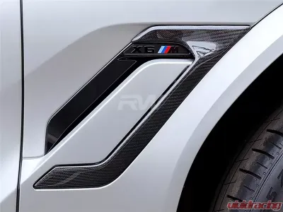 RW Carbon Fiber Side Vent Covers BMW F96 X6M 2020+ - bmwf9601