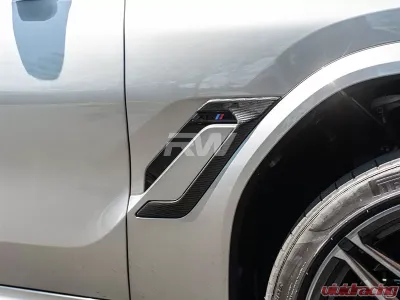 RW Carbon Fiber Side Vent Covers BMW F96 X6M 2020+ - bmwf9601