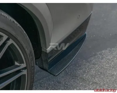 RW Carbon Carbon Fiber Rear Splitters BMW F95 X5M | F96 X6M 2019-2023 - bmwf9604