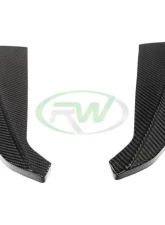 RW Carbon Carbon Fiber Rear Splitters BMW F95 X5M | F96 X6M 2019-2023                                     - bmwf9604 - Image 4
