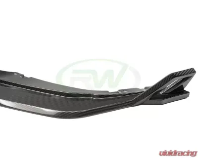 RW Carbon Carbon Fiber DTM Front Lip BMW F96 X6M 2020-2023 - bmwf9606