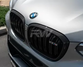 RW Carbon Fiber Grille Surrounds BMW F97 X3M | BMW F98 X4M 2019-2021