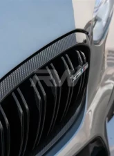 RW Carbon Fiber Grille Surrounds BMW F97 X3M | BMW F98 X4M 2019-2021                                     - bmwf97001 - Image 2