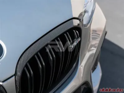 RW Carbon Fiber Grille Surrounds BMW F97 X3M | BMW F98 X4M 2019-2021 - bmwf97001