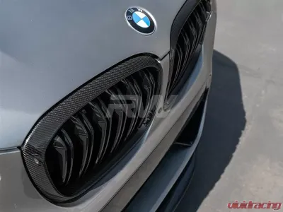 RW Carbon Fiber Grille Surrounds BMW F97 X3M | BMW F98 X4M 2019-2021 - bmwf97001