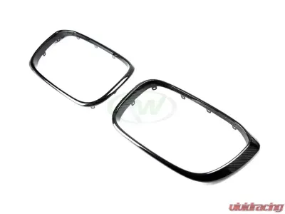 RW Carbon Fiber Grille Surrounds BMW F97 X3M | BMW F98 X4M 2019-2021 - bmwf97001