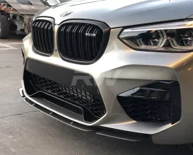 RW Carbon Fiber Front Lip Spoiler BMW F97 X3M | F98 X4M 2019-2021