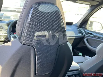 RW Carbon Fiber Seat Backs BMW F97 X3M | X4M 2019-2022 - bmwf97005