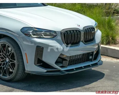 RW Carbon DTM Carbon Fiber Front Lip BMW F97 X3M | F98 X4M 2022-2023 - bmwf97014