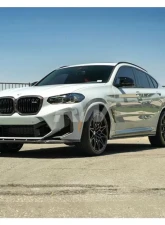 RW Carbon DTM Carbon Fiber Front Lip BMW F97 X3M | F98 X4M 2022-2023                                     - bmwf97014 - Image 4
