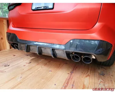 RW Carbon Full Carbon Fiber DTM Diffuser BMW F97 X3M 2022-2023 - bmwf97015