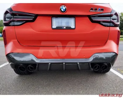 RW Carbon Full Carbon Fiber DTM Diffuser BMW F97 X3M 2022-2023 - bmwf97015