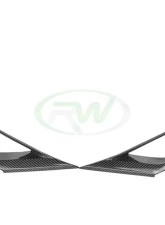 RW Carbon Carbon Fiber Air Duct Trims BMW F97 X3M | F98 X4M 2019-2021                                     - bmwf97016 - Image 2