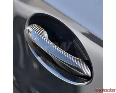 RW Carbon Carbon Fiber Door Handle Trim Set BMW F97 X3M | F98 X4M 2019-2023 - bmwf97017