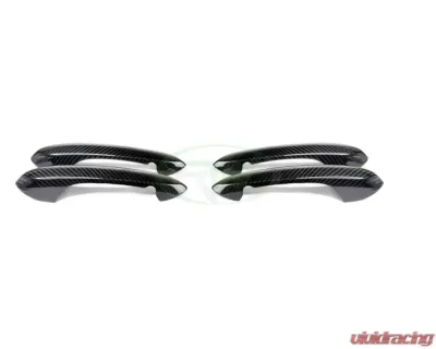 RW Carbon Carbon Fiber Door Handle Trim Set BMW F97 X3M | F98 X4M 2019-2023 - bmwf97017