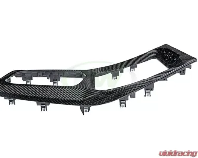 RW Carbon Carbon Fiber Center Console Trim BMW F97 | F98 X3M | G01 X3 | G02 X4 2021-2023 - bmwf97018