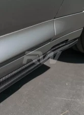 RW Carbon RWS CF Side Skirt Extensions BMW X3 | X3M | X4M 2018-2022                                     - bmwf9702 - Image 2
