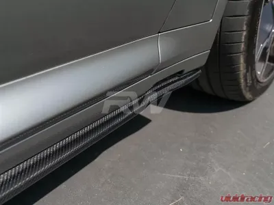 RW Carbon RWS CF Side Skirt Extensions BMW X3 | X3M | X4M 2018-2022 - bmwf9702