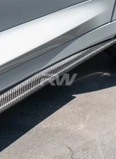 RW Carbon RWS CF Side Skirt Extensions BMW X3 | X3M | X4M 2018-2022                                     - bmwf9702 - Image 3