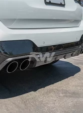 RW Carbon Fiber Diffuser BMW F97 X3M 2019-2022                                     - bmwf9705 - Image 6