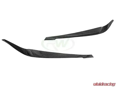RW Carbon Fiber Eyelids w/ 3M Tape BMW F97 X3M | F98 X4M 2019-2022 - bmwf9706-1