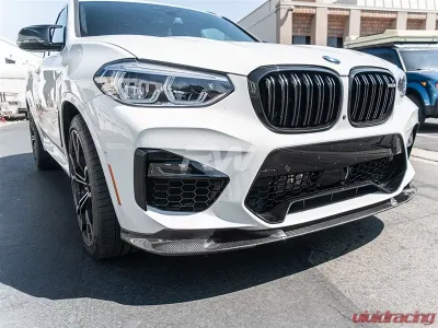 RW Carbon 3D Style Carbon Fiber Front Lip BMW F98 X4M 2019-2021 - bmwf9802