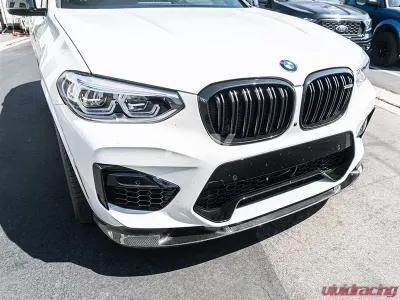 RW Carbon 3D Style Carbon Fiber Front Lip BMW F98 X4M 2019-2021 - bmwf9802