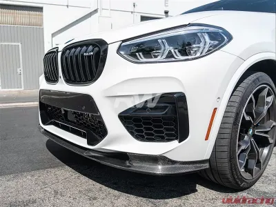 RW Carbon 3D Style Carbon Fiber Front Lip BMW F98 X4M 2019-2021 - bmwf9802