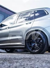 RW Carbon 3D Style CF Side Skirt Extensions BMW X3M | X4M 2019-2022                                     - bmwf9803 - Image 2