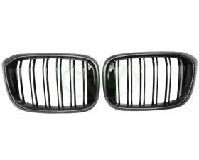 RW Carbon Dual Slat Carbon Fiber Grilles BMW F97 X3M | F98 X4M | G01 X3 | G02 X4 2022-2023