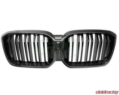 RW Carbon Dual Slat Carbon Fiber Grille BMW F97 X3M | F98 X4M | G01 X3 | G02 X4 2022-2023 - bmwg01014