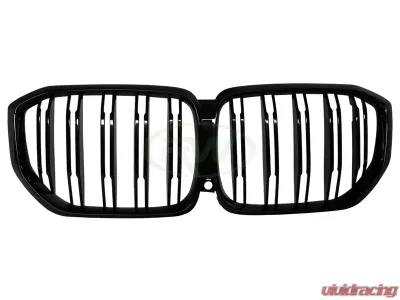 RW Carbon Gloss Black Double Slat Grilles BMW G05 X5 2019-2022 - bmwg05001