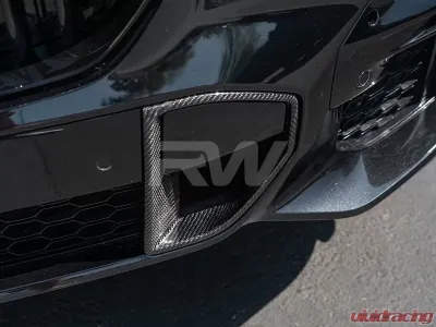 RW Carbon Fiber Front Brake Duct Trim BMW G05 X5 2019-2022 - bmwg05002