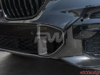 RW Carbon Fiber Front Brake Duct Trim BMW G05 X5 2019-2022 - bmwg05002