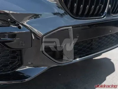 RW Carbon Fiber Front Brake Duct Trim BMW G05 X5 2019-2022 - bmwg05002