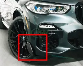 RW Carbon Fiber Front Winglets BMW G05 X5 2019-2022