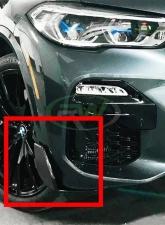 RW Carbon Fiber Front Winglets BMW G05 X5 2019-2022                                     - bmwg05003 - Image 5
