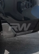 RW Carbon Fiber Rear Winglets BMW G05 X5 M 2019-2022                                     - bmwg05004 - Image 5
