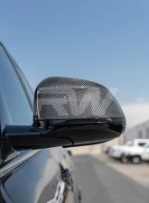RW Carbon BMW G01 G02 G05 G06 G07 Carbon Fiber Mirror Caps 2018-2022                                     - bmwg05005 - Image 5