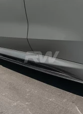 RW Carbon RWS CF Side Skirt Extensions BMW G05 | F95 | G06 2019-2022                                     - bmwg05009 - Image 3