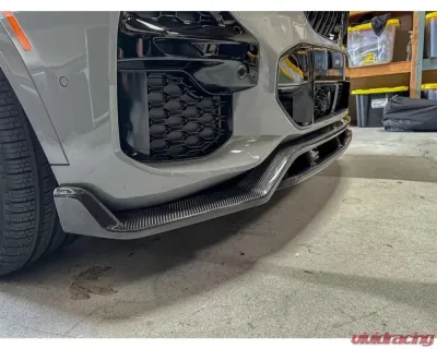 RW Carbon Carbon Fiber Front Lip Spoiler BMW G05 X5 2019-2023 - bmwg05011