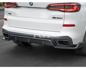 RW Carbon DTM Carbon Fiber Diffuser BMW G05 X5 2019-2023