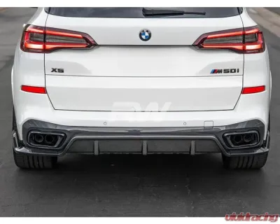 RW Carbon DTM Carbon Fiber Diffuser BMW G05 X5 2019-2023 - bmwg05012