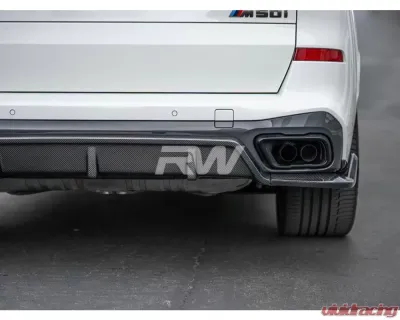RW Carbon DTM Carbon Fiber Diffuser BMW G05 X5 2019-2023 - bmwg05012