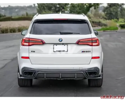RW Carbon DTM Carbon Fiber Diffuser BMW G05 X5 2019-2023 - bmwg05012