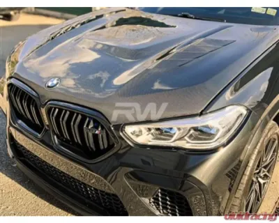 RW Carbon Full Carbon Fiber Hood BMW X6M F96 | X6 G06 2019-2023 - bmwg06004