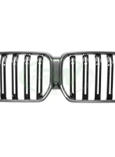 RW Carbon Carbon Fiber Grille Replacement BMW G05 X5 2019-2023                                     - bmwg06006 - Image 4