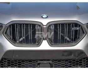 RW Carbon Carbon Fiber Grille Surrounds BMW G06 X6 | F96 X6M 2019-2023