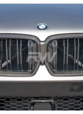 RW Carbon Carbon Fiber Grille Surrounds BMW G06 X6 | F96 X6M 2019-2023                                     - bmwg06007 - Image 7